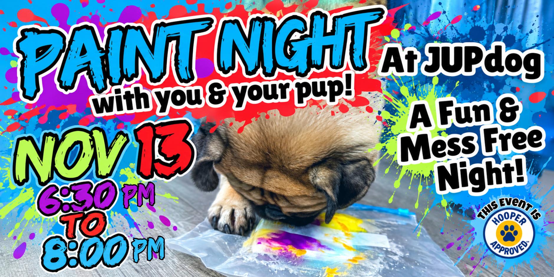 Paint Night at JUPdog: With You & Your Pup