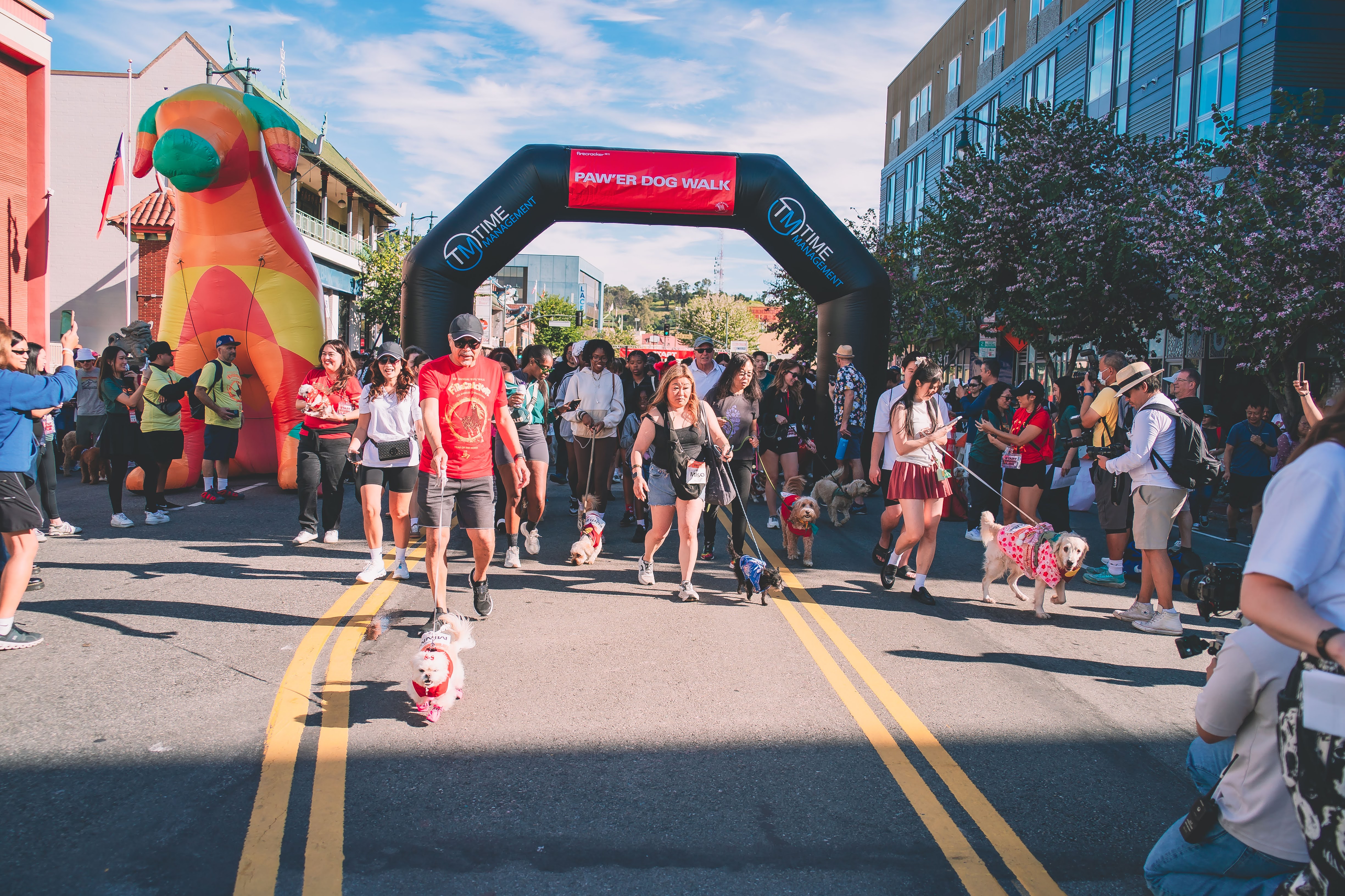 L.A. Chinatown Firecracker PAW'er Dog Walk